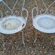Pair of garden armchairs