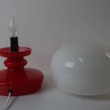 Vintage All Glass Lamp, Štěpán Tabery, Lighting Glass n.p, 1970's.