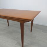 Scandinavian dining table teak design vintage 60s