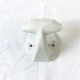 Patère en porcelaine art déco