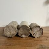 3 antique stoneware bottles