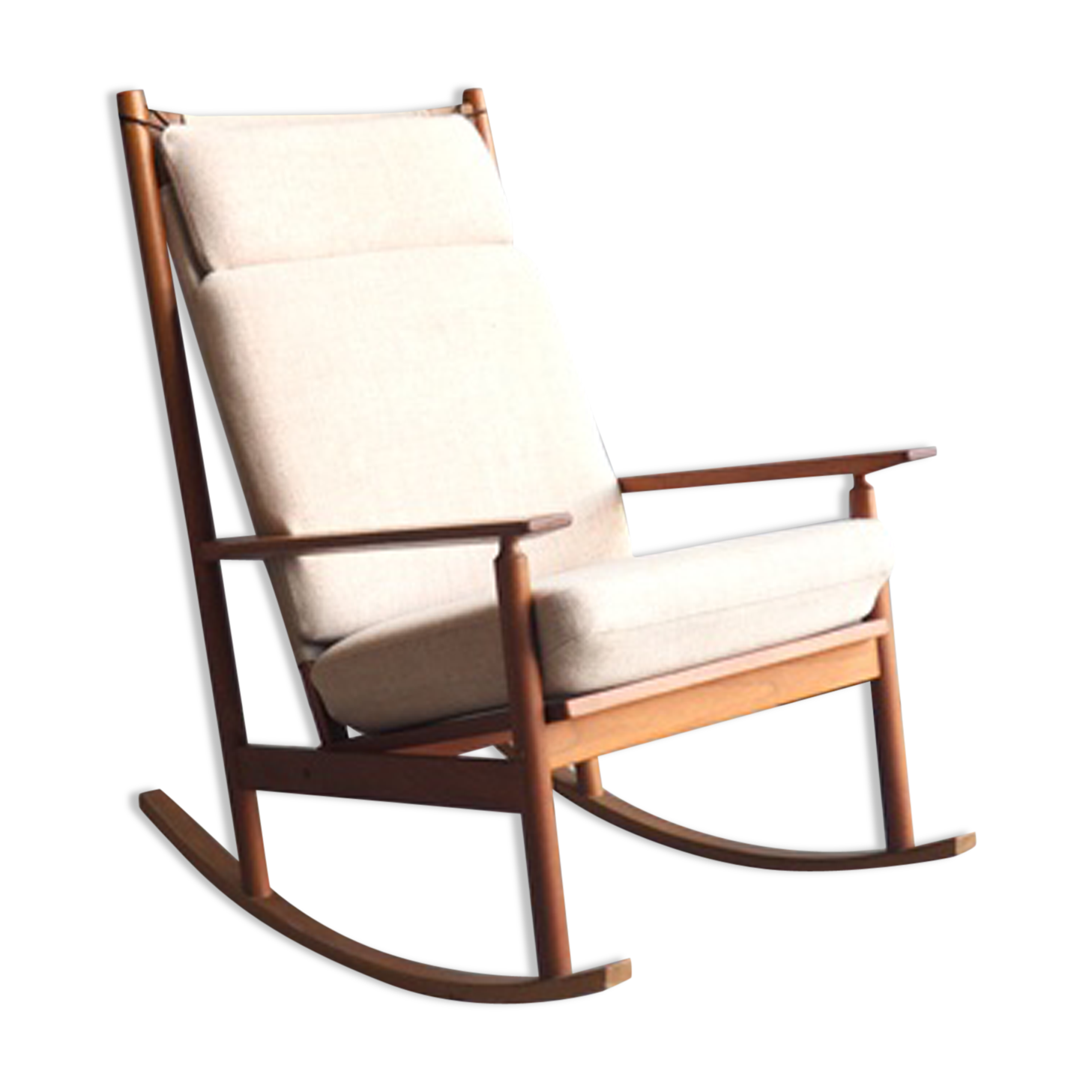 Rocking chair Hans Olsen model 532A 60s