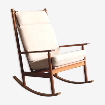 Rocking chair Hans Olsen model 532A 60s