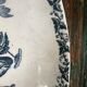 2 raviers en faience Badonviller décor poisson modele ecran