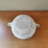 Vintage handcrafted ceramic cut