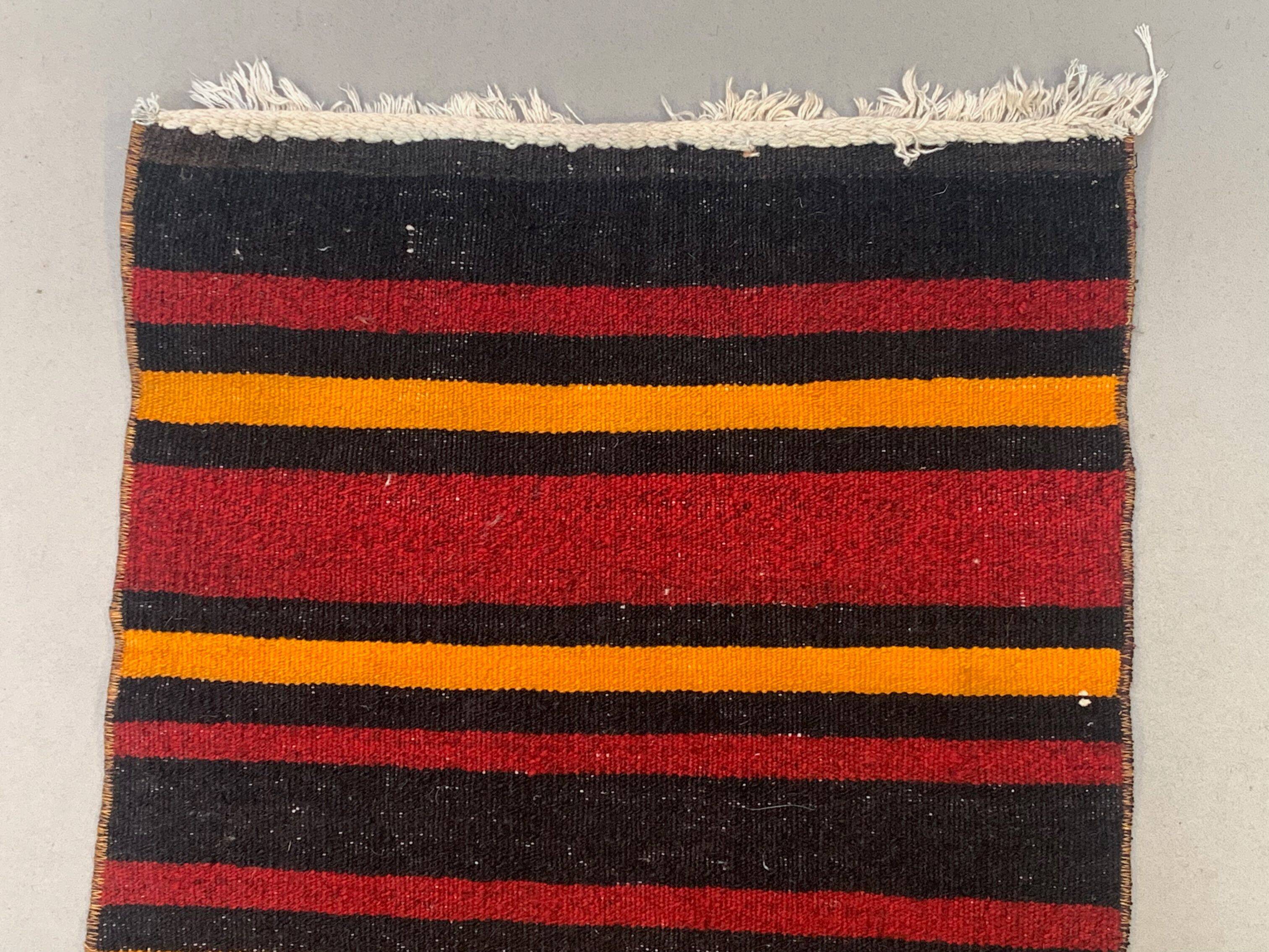 Old Turkish narrow Kilim Runner 286x55 cm shabby chic, vintage kelim