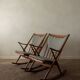 Vintage Teak Rocking Chairs Model 182 Frank Reenskaug Bramin, 1950s, Set 2