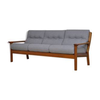 Teak  Sofa by Juul Kristensen for Glostrup Møbelfabrik, 1960s