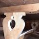 Table de ferme extensible