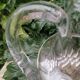 broc en verre taillé
