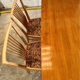 Vintage Scandinavian wooden table