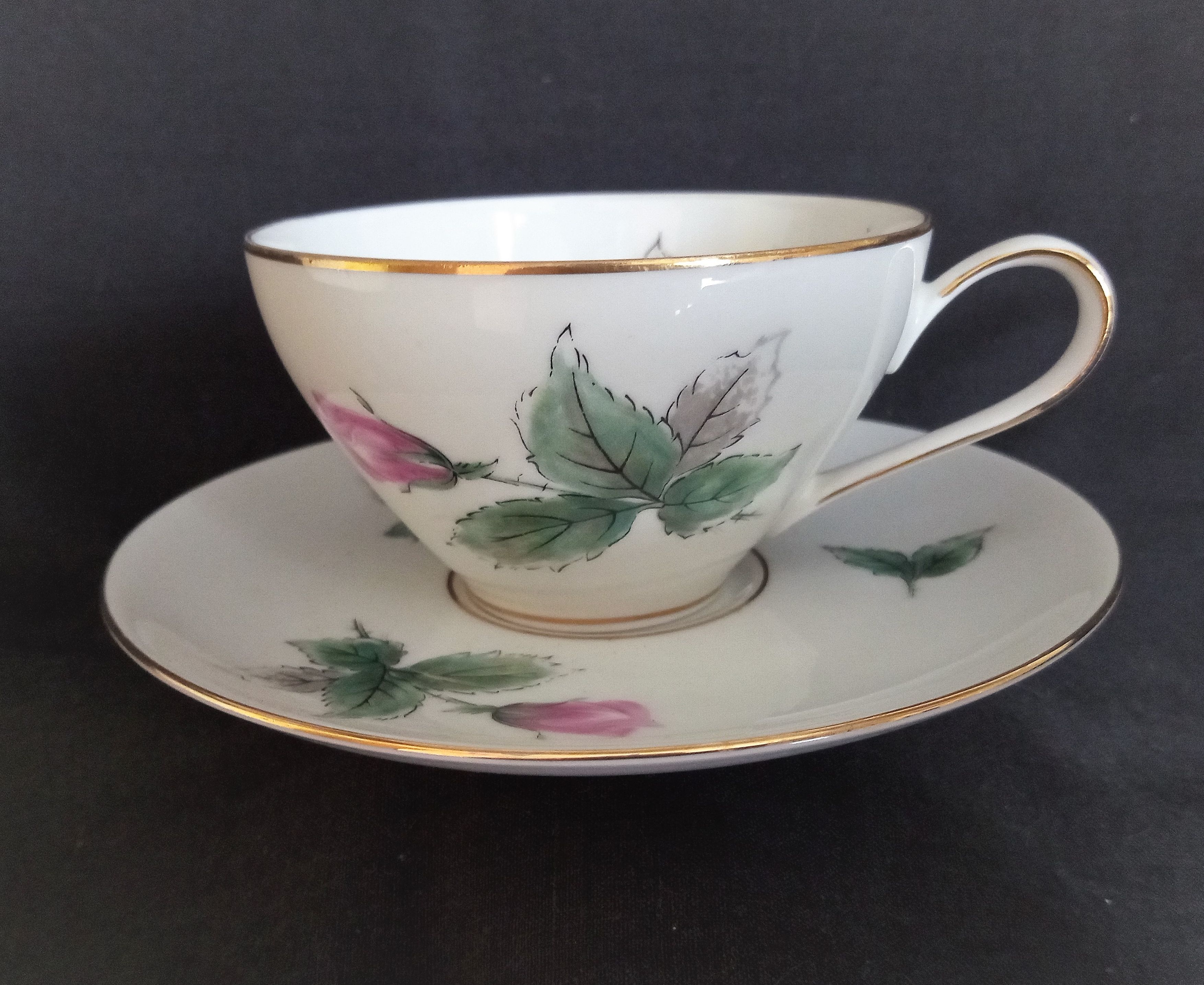 KPM Krister porcelain coffee service for 9 people, Germany