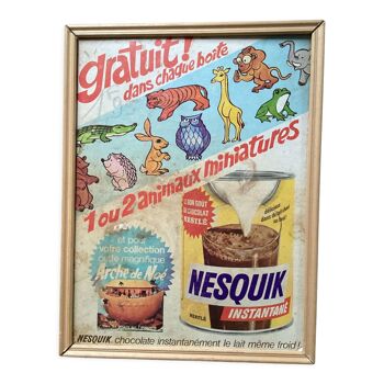 Old Nesquik poster
