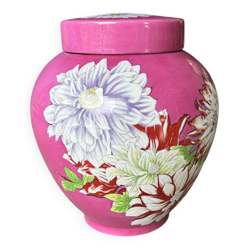 Dahlia Vase – Kenzo Takada – signed piece – porcelain (26 cm)