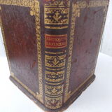 Wastepaper basket imitation antique book binding