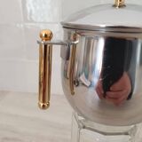 Stainless steel sugar bowl GA 18/10 made in Italy