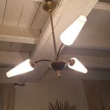 Three-burner chandelier