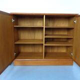 Large teak chest by H. W. Klein for Bramin, 1960s