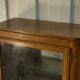 Solid oak display cabinet in the style of Charles Dudouyt, 1950s