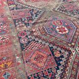 Antique carpet chirwan daghistan handmade 177x350 cm