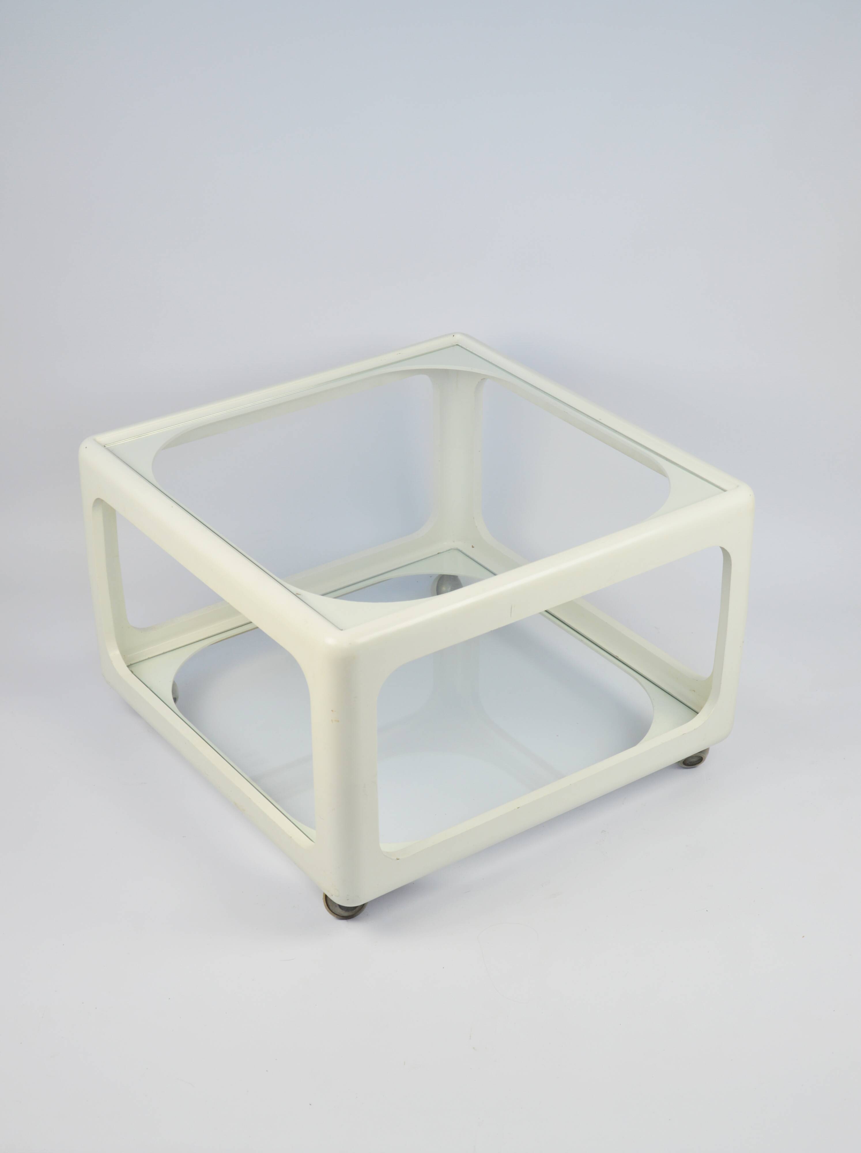 Coffee table by P. Ghyczy for Horn Collection, 1970s