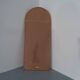 Large Cathedral Teak Mirror by Kai Kristiansen for Vildbjerg Møbelfabrik, 1960s