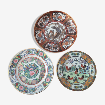 3 asian plates