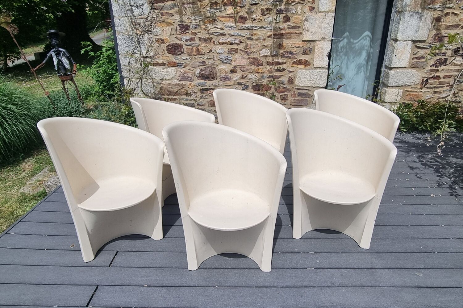 6 Design chairs DOC Denis Papin Collectivity