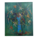 Painting on canvas by Robert Martin, "Flowers", 1975