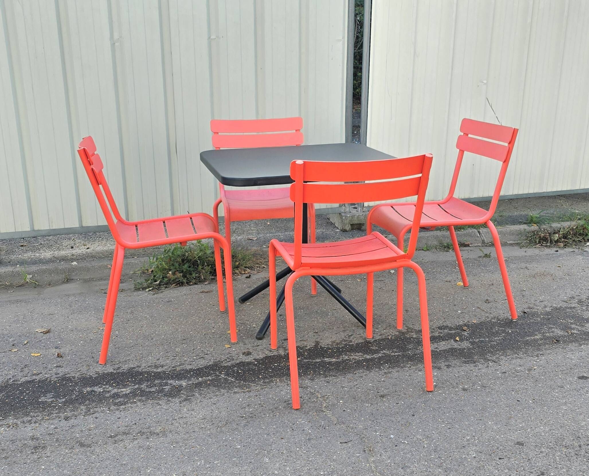 Set of 4 Luxembourg chairs, Fermob