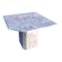 Sculptural coffee table in grey and pink marble – Vintage 1970s/1980s