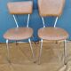 Vintage tube chairs