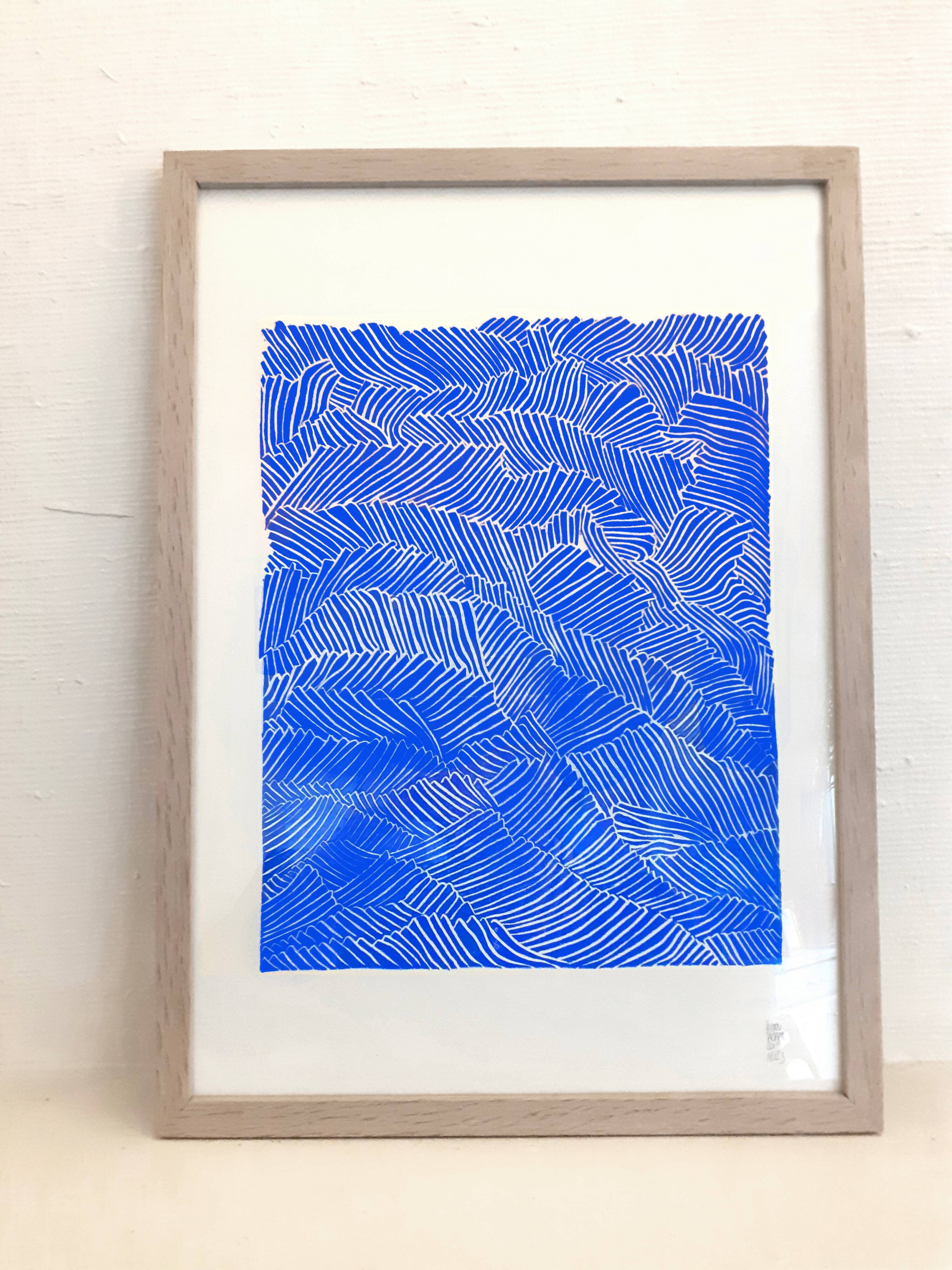 Vague à l'âme - bleue