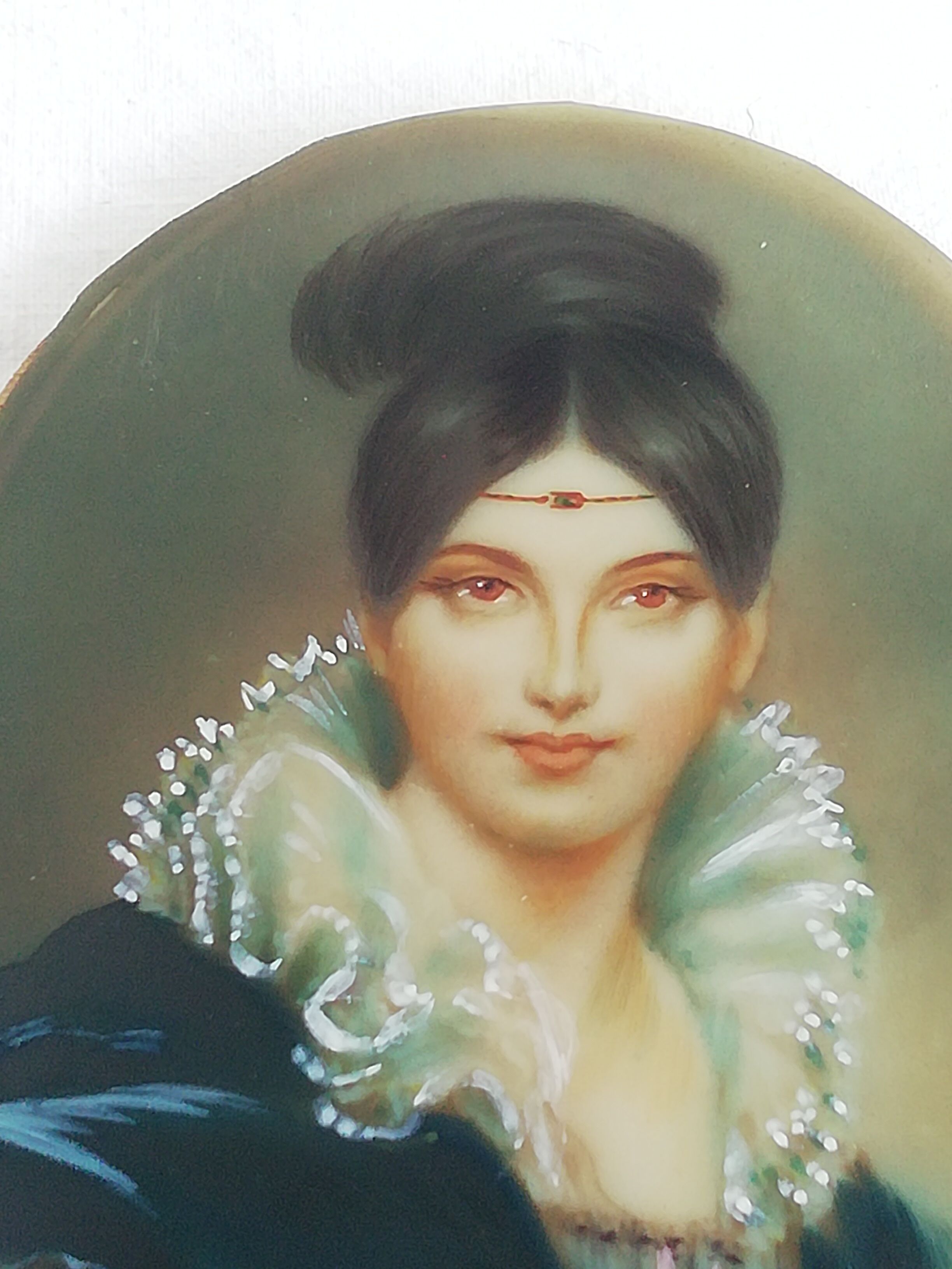 Miniature portrait painting