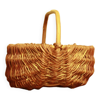 Old wicker basket