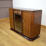 Somptueux dressoir Epoque Art-Déco 1930 en Macassar