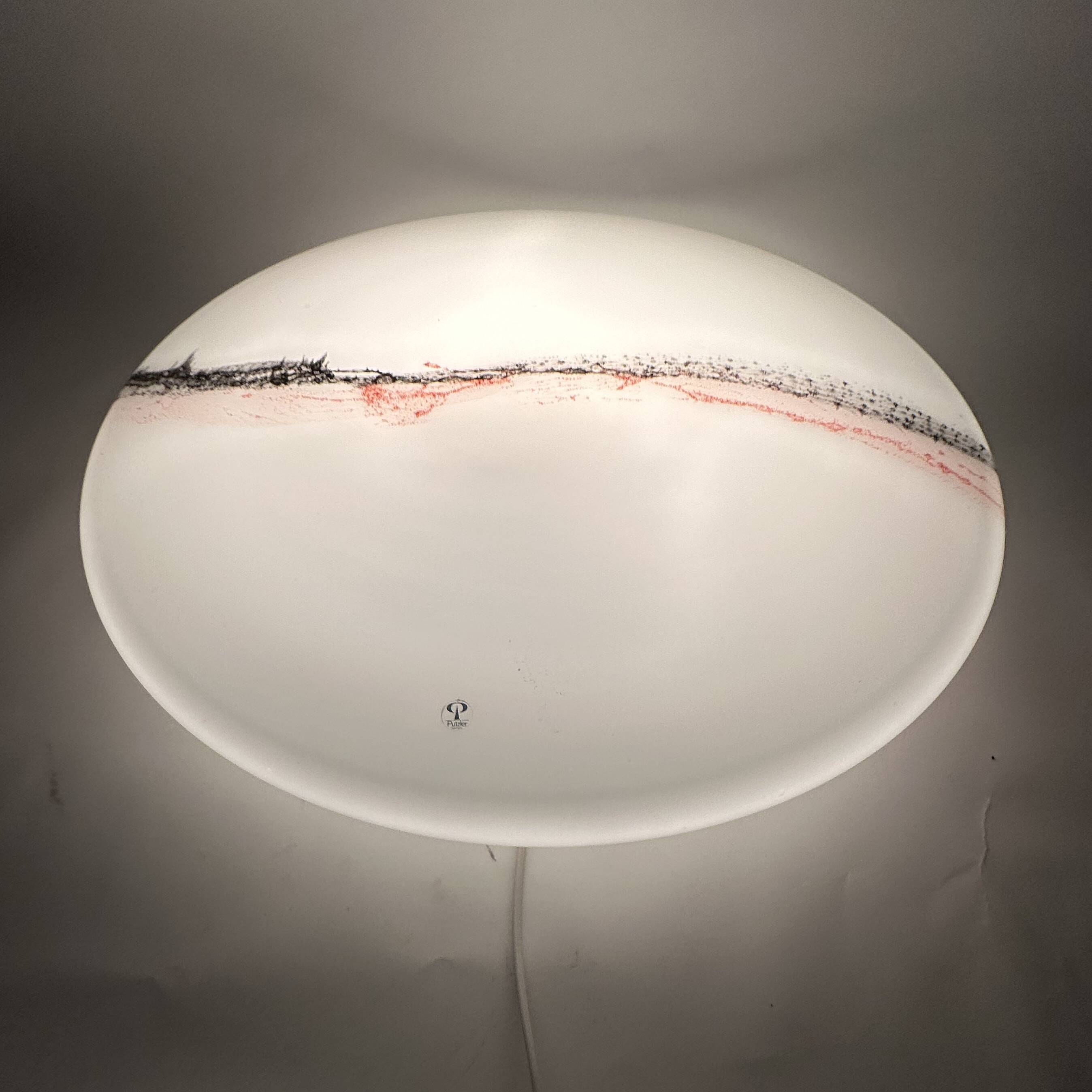XL Peil & Putzer ceiling / wall lamp , 1970’s , Germany