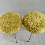 Pair of Pelfran tripod stools