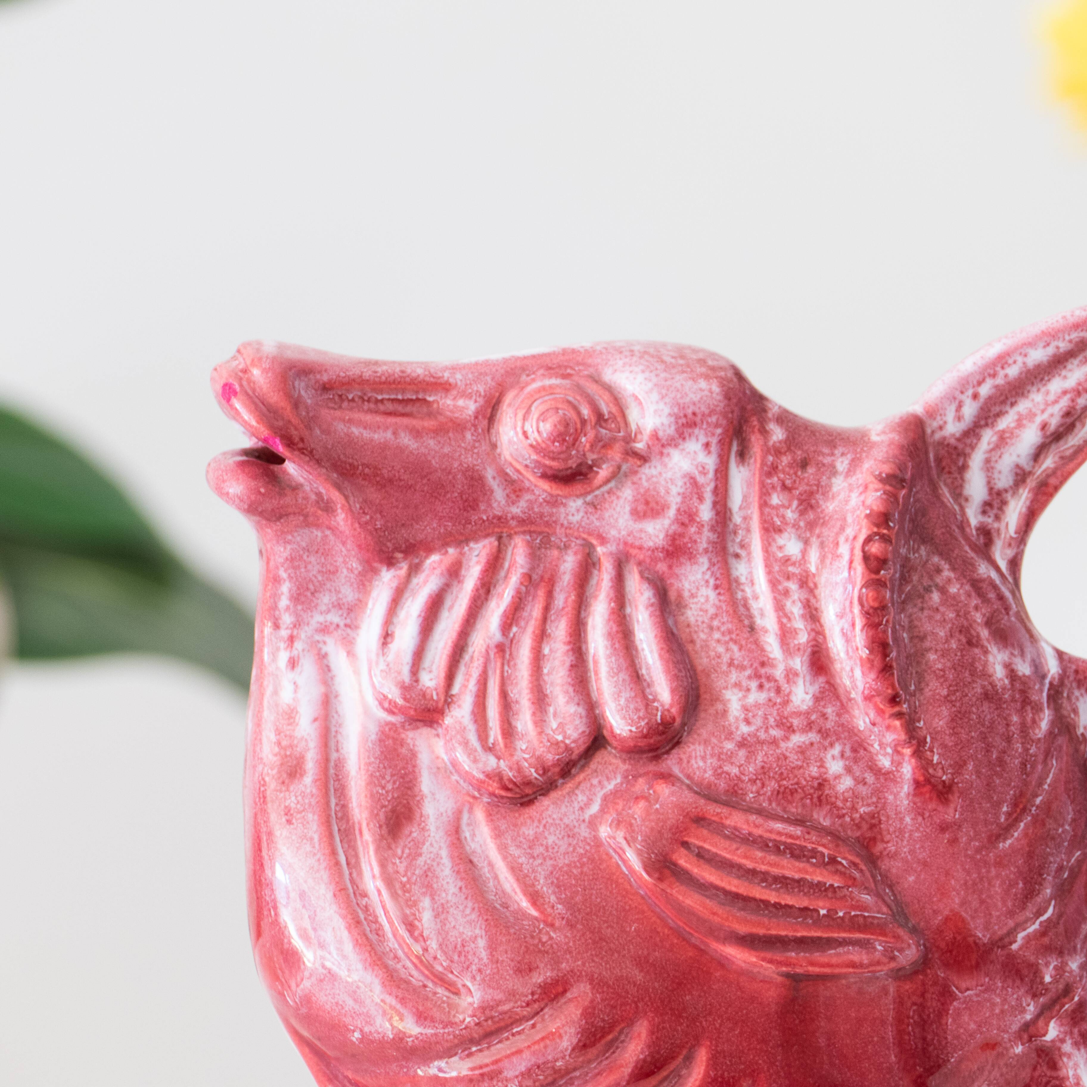 Statue 1930 large enameled fish