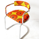Tubular steel lounge chair, 1970s