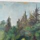 Tableau peinture de paysage huile