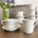 Haviland Limoges porcelain cups