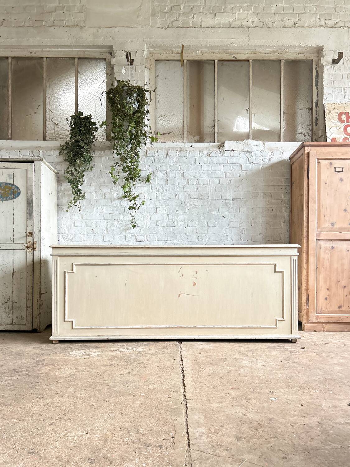 Old haberdashery furniture with original patina