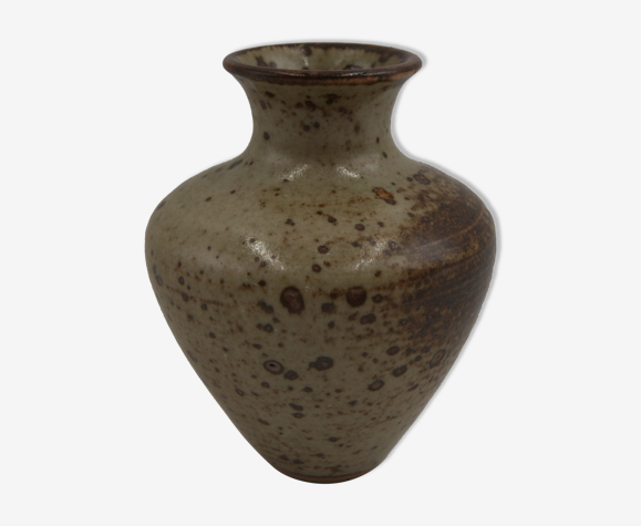 Vase grès pyrité Cep vintage
