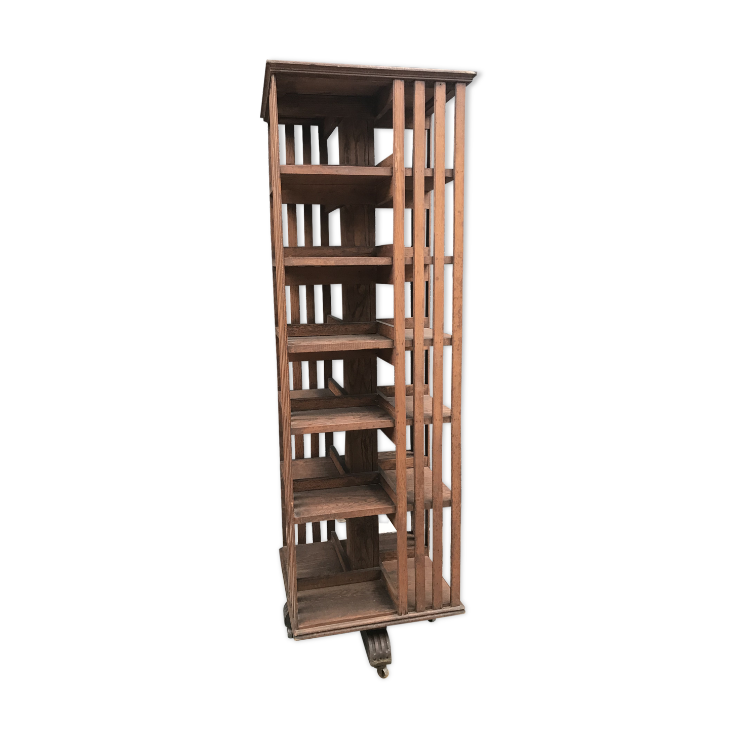 Library rotating oak 190 cm