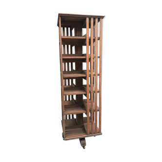 Library rotating oak 190 cm