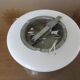 Sconce "half sphere" in white opaline 60/70 years