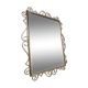 Vintage gold mirror with ornate frame