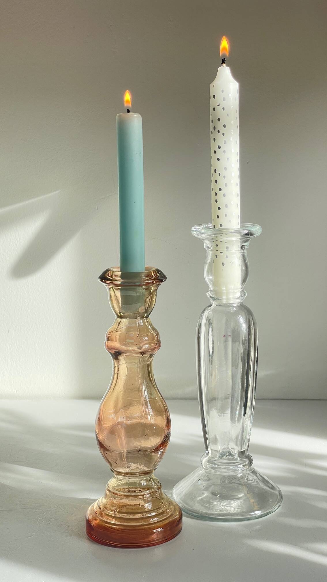 CANDLESTICK GLASS