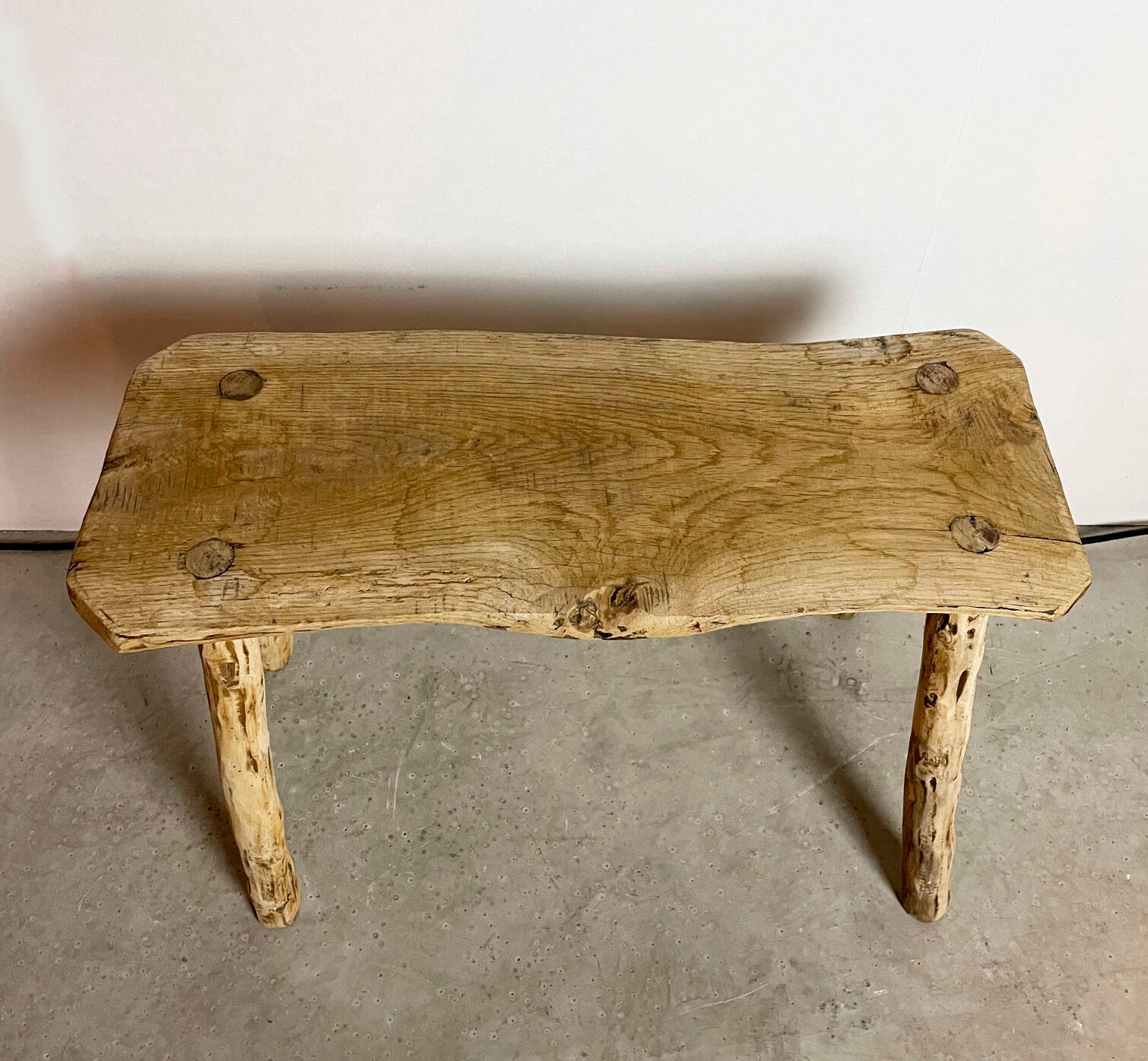 Wooden bench